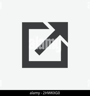 Share Flat Vector Icon Stock Vector