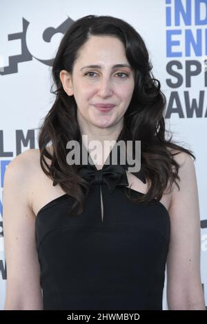 Los Angeles, USA. 06th Mar, 2022. Gillian Wallace Horvat arrives at the 2022 Film Independent Spirit Awards held at Santa Monica Beach in Santa Monica, CA on Sunday, ?March 6, 2022. (Photo By Sthanlee B. Mirador/Sipa USA) Credit: Sipa USA/Alamy Live News Stock Photo