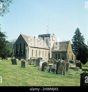 All Saints Church in Faringdon, Berkshire. 1973. Stock Photo