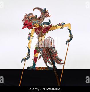 Shadow Puppet (Wayang Kulit) of Antareja, from the set Kyai Drajat ...