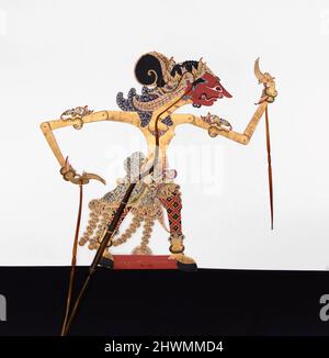 最上の品質な Kulit) (Wayang Puppet Shadow of Kyai set the from Aswatama, 絵画