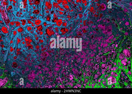 Abstract creative marbling pattern for fabric, design background texture abstract Stock Photo