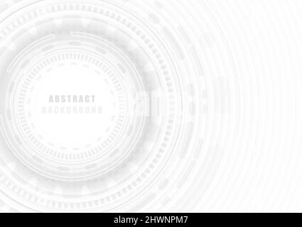 Abstract white template interface design artwork decorative. Overlapping for clear design style background. Stock Vector