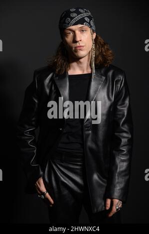 Paris, France. 06th Mar, 2022. Irama attends the Givenchy Womenswear Fall/Winter 2022/2023 show as part of Paris Fashion Week on March 06, 2022 in Paris, France. Photo by Laurent Zabulon/ABACAPRESS.COM Credit: Abaca Press/Alamy Live News Stock Photo