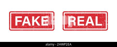 Real word grunge rubber stamp for media and documents. Real sign sticker.  Symbol of truth. Grunge red vintage square label. Vector illustration  isolated on white background 6431824 Vector Art at Vecteezy