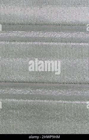 Silver Heat insulation material texture background Stock Photo