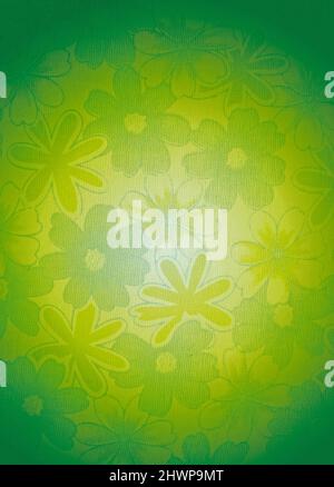 Floral seamless texture pattern background Stock Photo