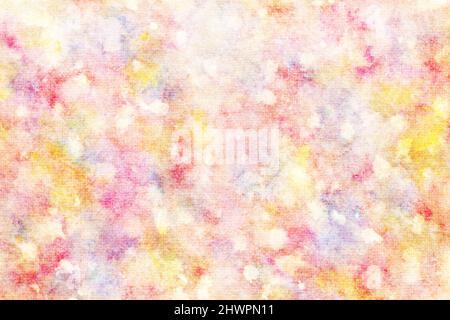Japanese pink paper texture background, natural grunge canvas abstract, spring photography Stock Photo