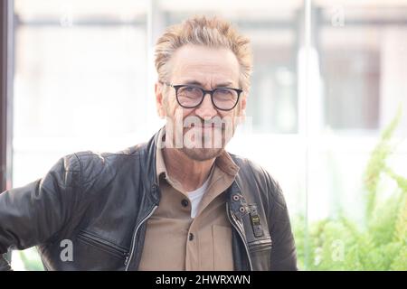 March 7, 2022, Rome, Italy: Marco Giallini attends the photocall of the film ''C'era una volta il crimine'' in Rome  (Credit Image: © Matteo Nardone/Pacific Press via ZUMA Press Wire) Stock Photo