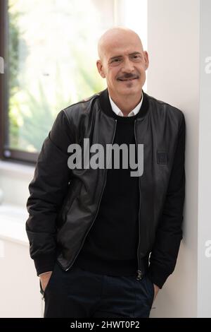 Rome, Italy - March 03, 2022 Gian Marco Tognazzi attends at photocall of the movie 'C'era una volta il crimine' at Le Meridien Visconti Hotel in Rome. Credit: Luigi de Pompeis/Alamy Live News Stock Photo