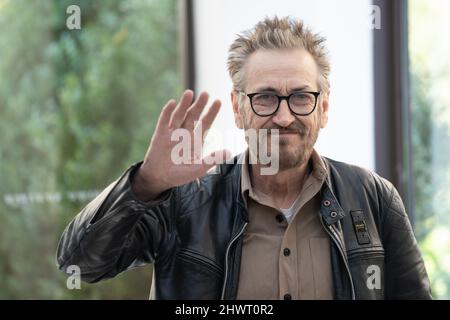 Rome, Italy - March 03, 2022 Marco Giallini attends at photocall of the movie 'C'era una volta il crimine' at Le Meridien Visconti Hotel in Rome. Credit: Luigi de Pompeis/Alamy Live News Stock Photo