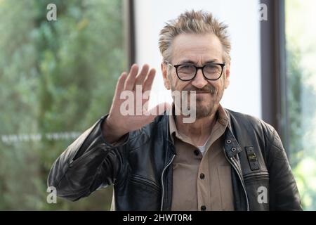 Rome, Italy - March 03, 2022 Marco Giallini attends at photocall of the movie 'C'era una volta il crimine' at Le Meridien Visconti Hotel in Rome. Credit: Luigi de Pompeis/Alamy Live News Stock Photo