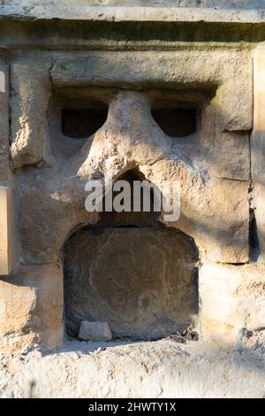 Pareidolia seeing faces in nature in rocks Stock Photo - Alamy