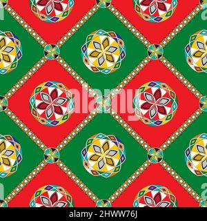 Najdi style vector seamless pattern Stock Vector