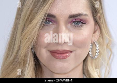 Chiara Ferragni attending the Louis Vuitton show as part of Paris Fashion  Week Womenswear Spring/Summer 2022 in Paris, France on October 05, 2021.  Photo by Aurore Marechal/ABACAPRESS.COM Stock Photo - Alamy
