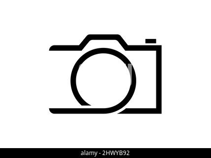 Photography Logo Design. Photography Logo Design. Camera Logo Design Inspiration, Photograph Template Stock Vector