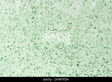 terrazzo flooring or marble green. polished stone texture beautiful for background pattern wall and color beautiful with copy space add text Stock Photo