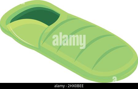 camping sleeping bag Stock Vector