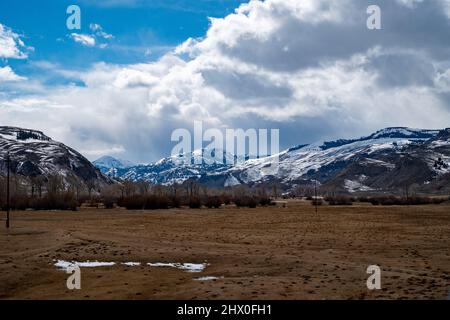 East Fork of the Salmon River area Stock Photo