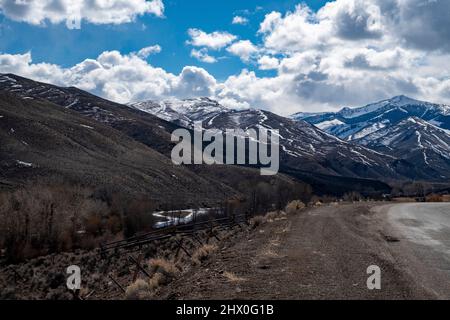 East Fork of the Salmon River area Stock Photo