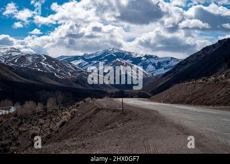 East Fork of the Salmon River area Stock Photo