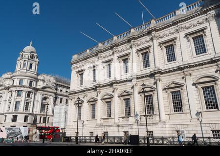 The Banqueting House, Palace of Whitehall, the residence of English monarchs from 1530 to 1698, Westminster, London, England Stock Photo