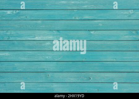blue painted horizontal wooden planks, background, texture Stock Photo