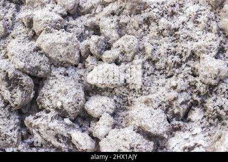 Dirty snow, texture or background. Stock Photo