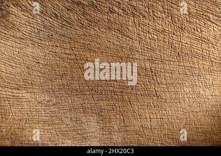 Texture of scratched wood material. Color pattern. Abstract background Stock Photo