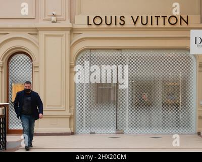 Louis Vuitton Moscow TSUM (TEMPORARY CLOSED) store, Russian Federation