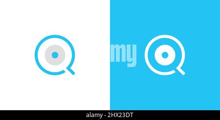 Simple and unique looking for someone logo design Stock Vector
