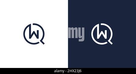 Simple and modern job seeker logo design Stock Vector