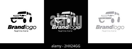 Modern and elegant car logo design with an attractive and attractive appearance Stock Vector