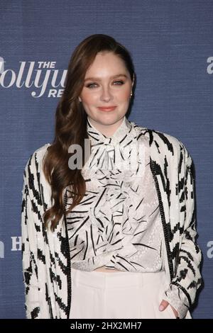 Amy Forsyth attends The Hollywood Reporter's Oscar Nominees Night at