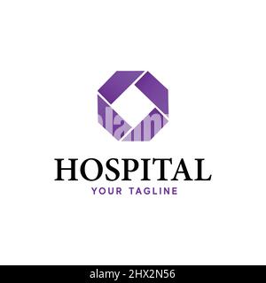 A cool and modern logo for medical companies#43 Stock Vector