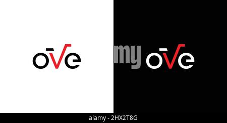 simple and modern bicycle logo design Stock Vector
