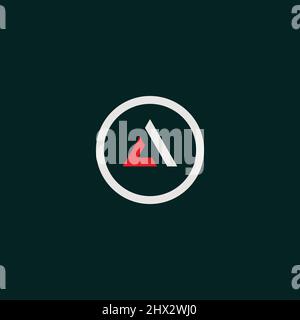 Cool and modern logo initials AC design #1 Stock Vector