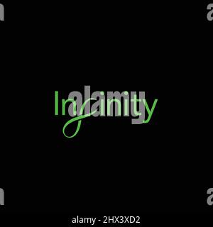 Unique, modern and professional design for the symbol of infinity #1 Stock Vector