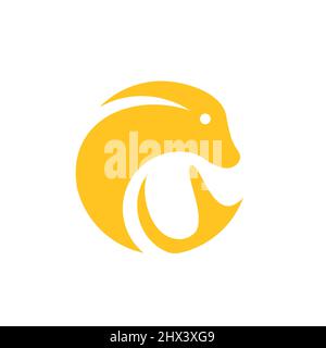 simple and cool seal logo 1 Stock Vector