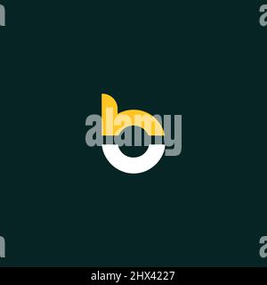The initials BU logo is simple and modern #2 Stock Vector