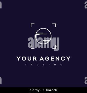 Modern and professional camera design logo #2 Stock Vector