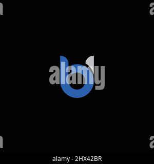 The initials BU logo is simple and modern #1 Stock Vector