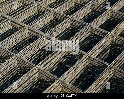 illustration-matal fench-construction Stock Photo