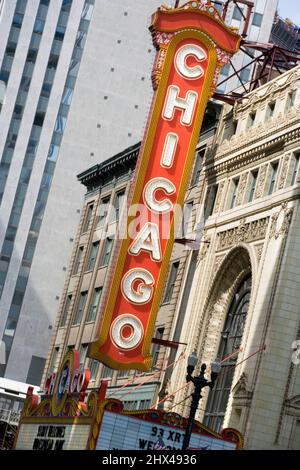 CHICAGO THEATER CENTER SIGN MARQUEE PAGE BROTHERS BUILDING (©RAPP ...