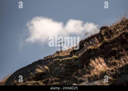 Barren, bandocks, desolations around Sudety Mountains, Poland Stock Photo