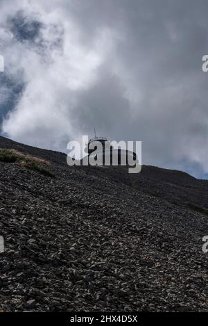 Barren, bandocks, desolations around Sudety Mountains, Poland Stock Photo