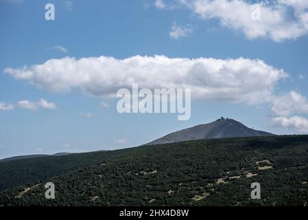 Barren, bandocks, desolations around Sudety Mountains, Poland Stock Photo