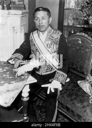 Koki Hirota 1934 Stock Photo Alamy