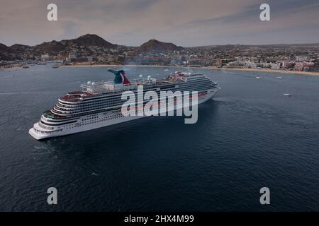 Carnival Panorama cruise ship docks in Cabo San Lucas, Mexico BCS ...