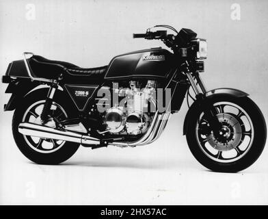 KSM14 - Kawasaki's 1984 model, six cylinder Z1300 is fitted with digital fuel injection. June 17, 1941. Stock Photo